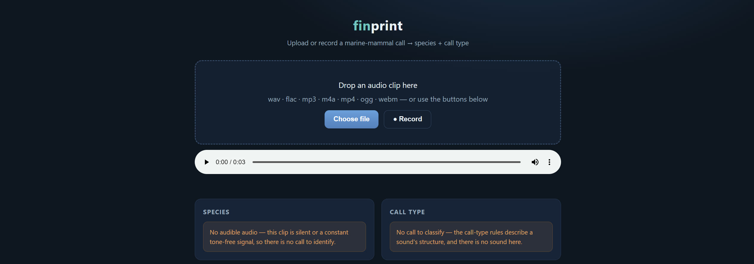 Finprint screenshot 4