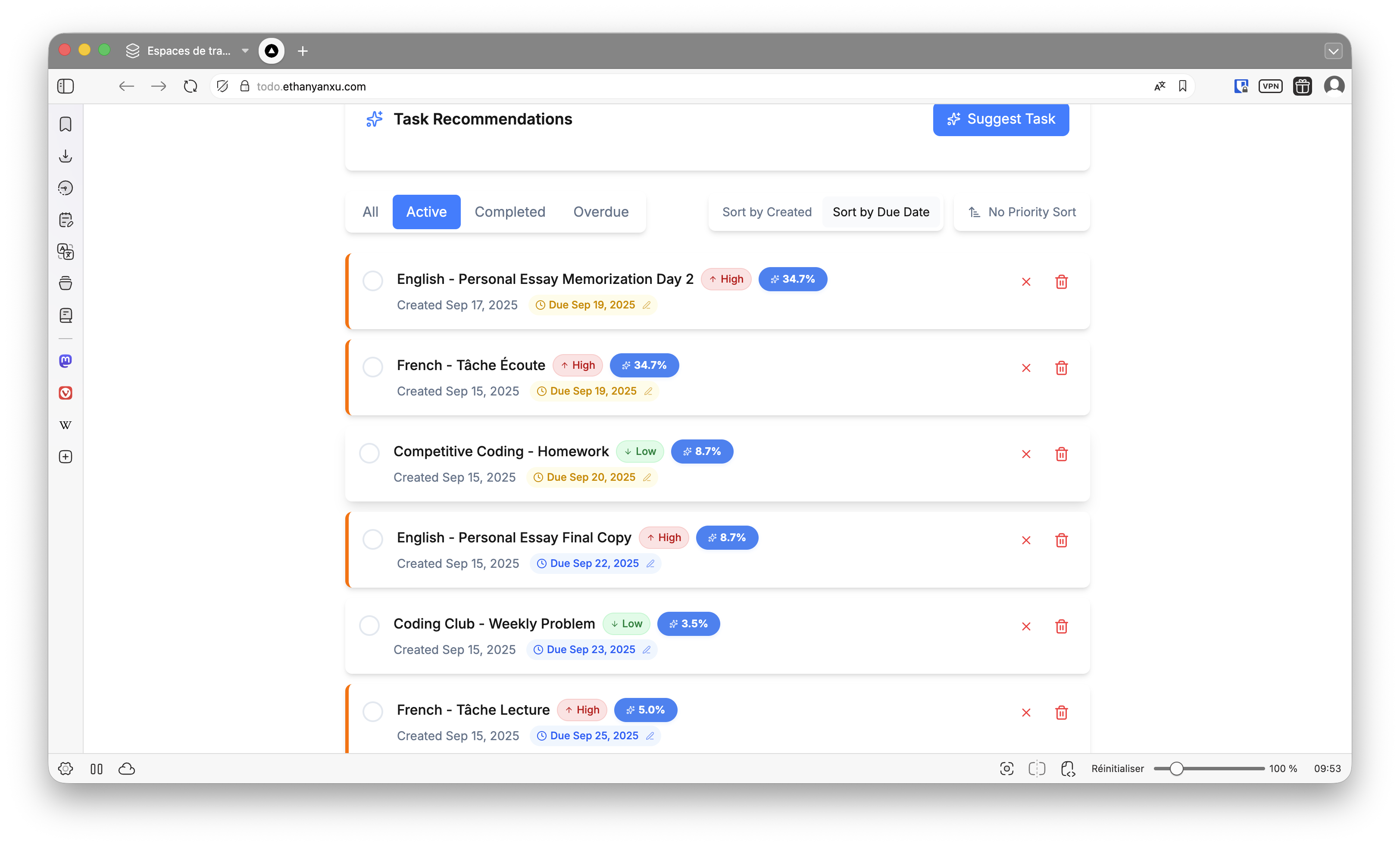 YanToDoList screenshot 1